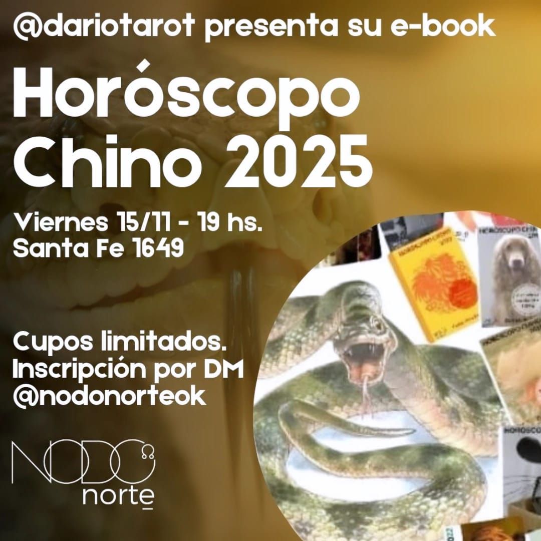 Presentación de "Horóscopo chino 2025".