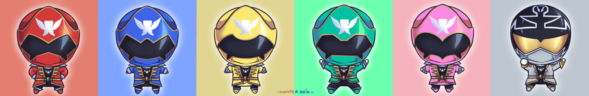 Avance- GokaiCharms- Sentai