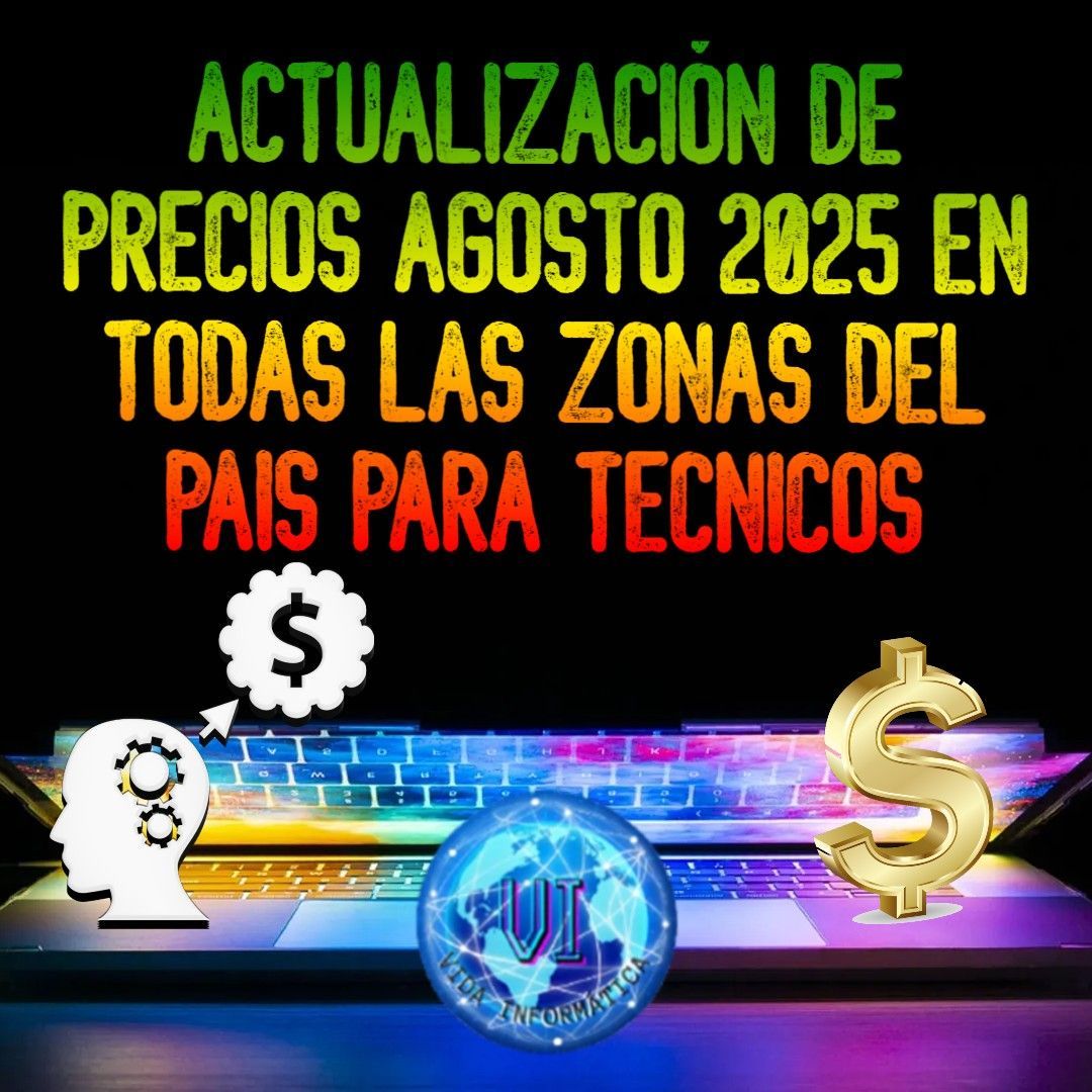 ACTUALIZACIÓN DE PRECIOS AGOSTO 2025.
