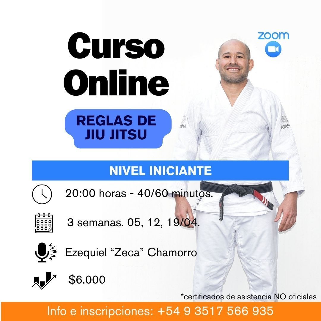 Curso Online de Reglas de Jiu Jitsu - 1ª clase.