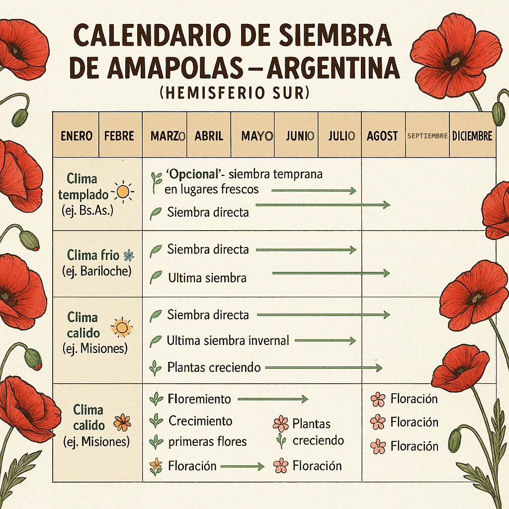 CALENDARIO AMAPOLAS