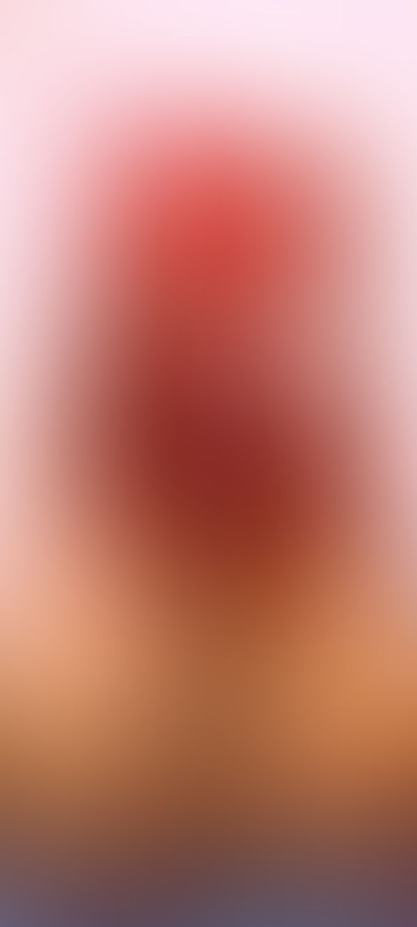 Naked cute girl 💟 All in red 💟