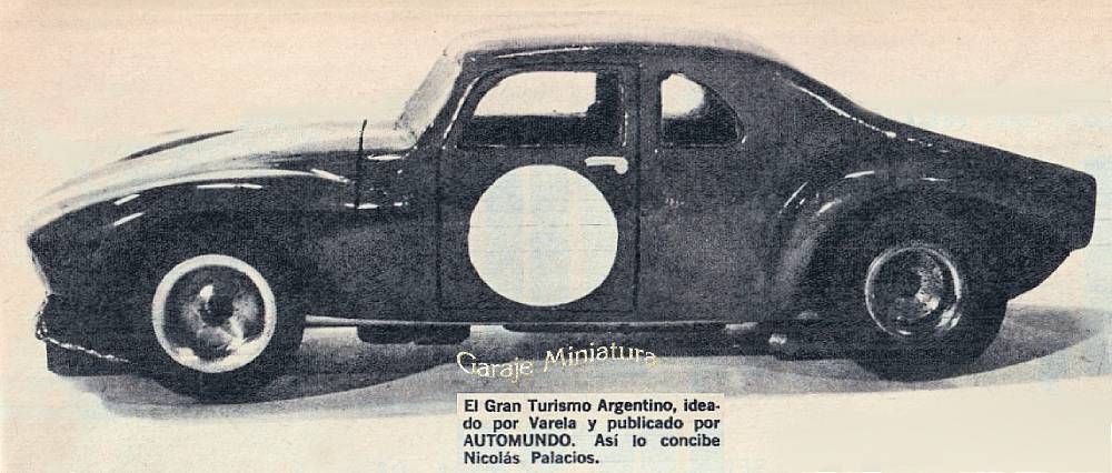 Las creaciones a escala de Nicolás Palacios en 1966