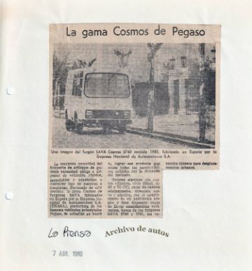 SAVA Cosmos 5740/41 del año 1980