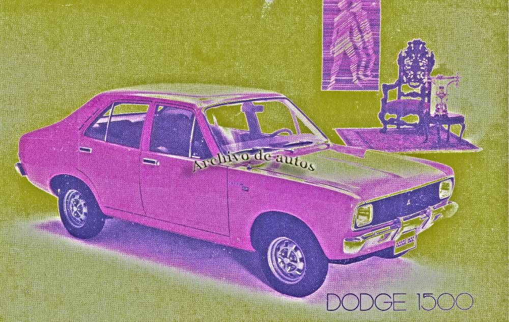 Folleto de la primera versión del Dodge 1500