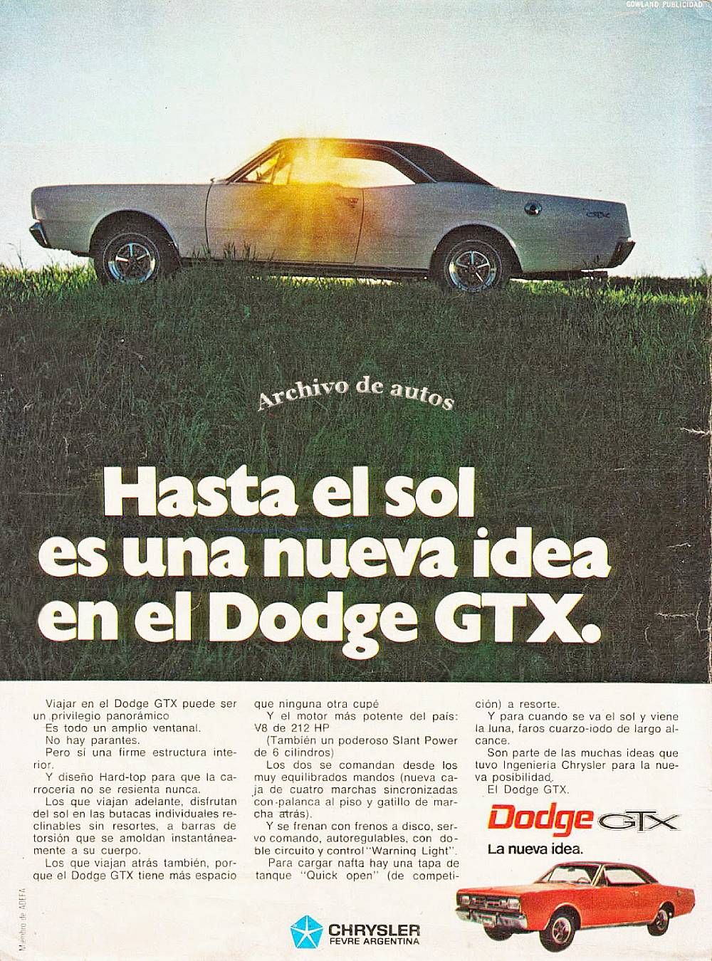La nueva idea, Dodge GTX