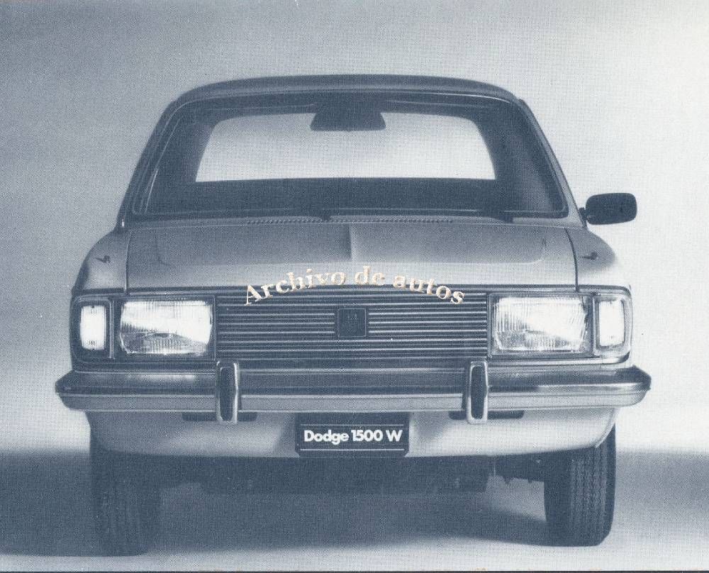 Folleto del Dodge 1500 Nueva Serie W de 1980