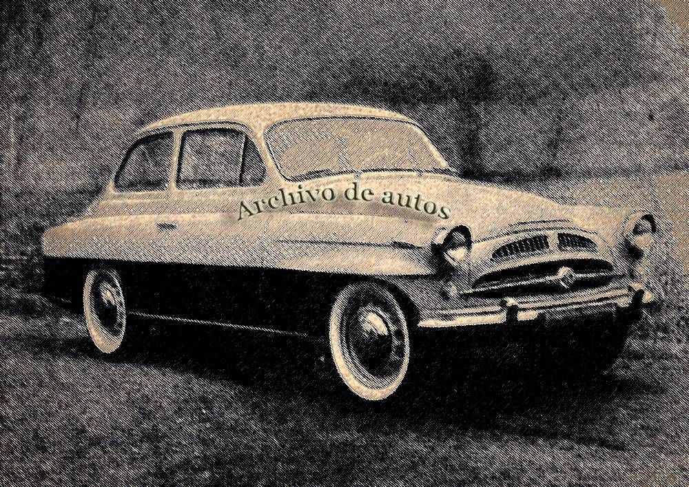Publicidad suiza del Škoda 440 de 1956