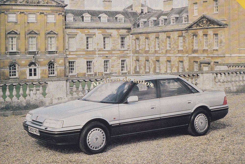 Rover 800, un modelo de 1986 desarrollado con Honda Motor Company