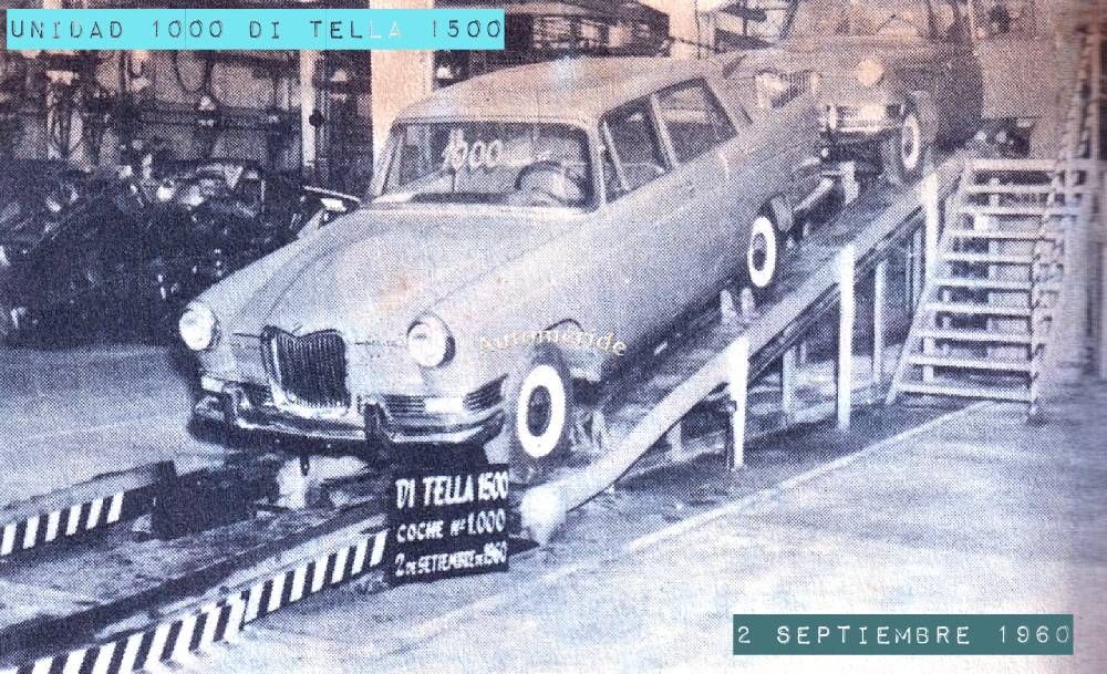 Di Tella 1500 y su unidad número 1.000