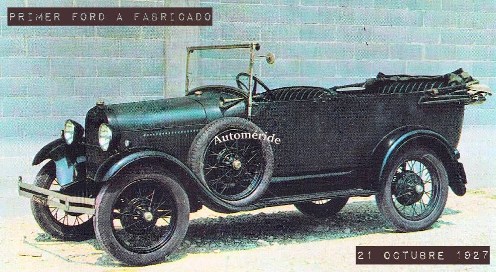 Primer Ford A fabricado