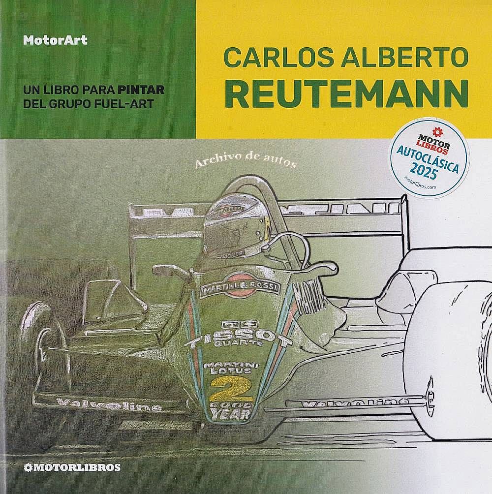Carlos Alberto Reutemann: un libro para pintar del grupo Fuel-Art