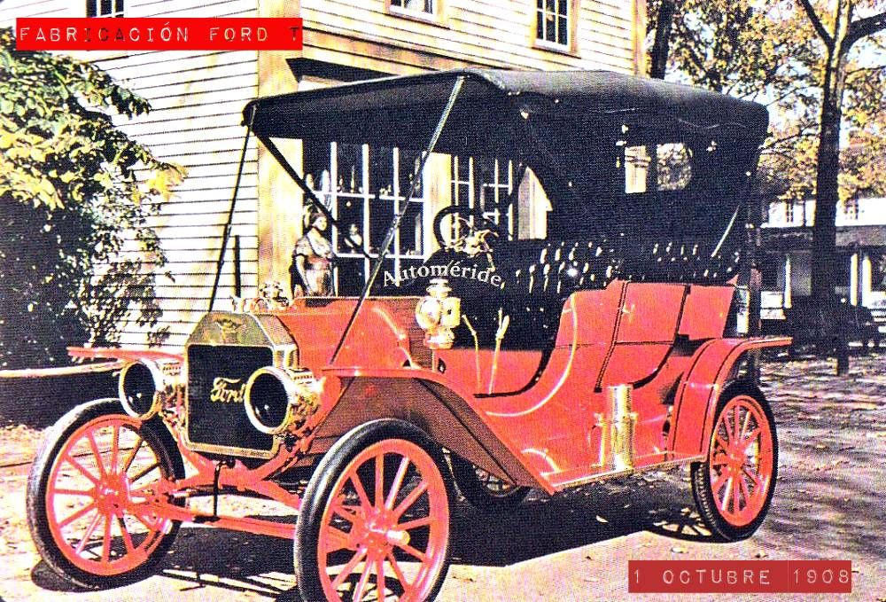 Se inicia la fabricación del Ford T