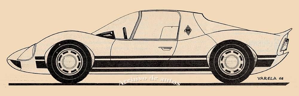 Gran Turismo Argentino (GTA) de Luis Varela de 1966