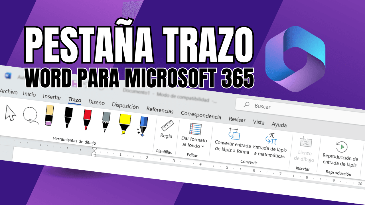 Descubre la Pestaña de Trazo de Word 365