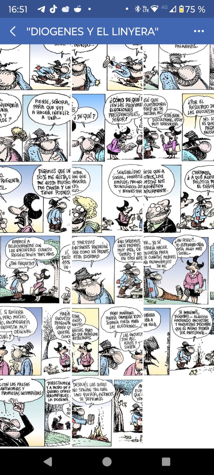 "DIOGENES Y EL LINYERA"