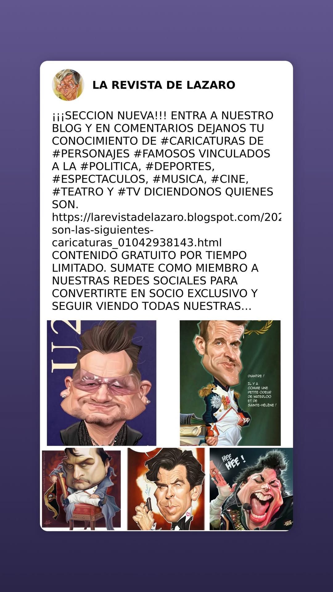 CARICATURAS