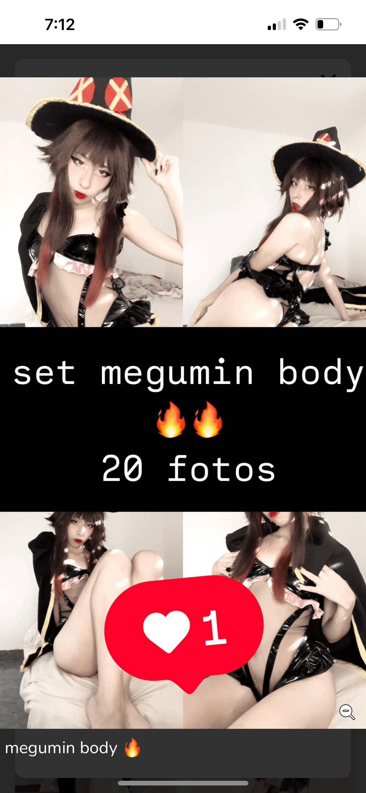 megumin body