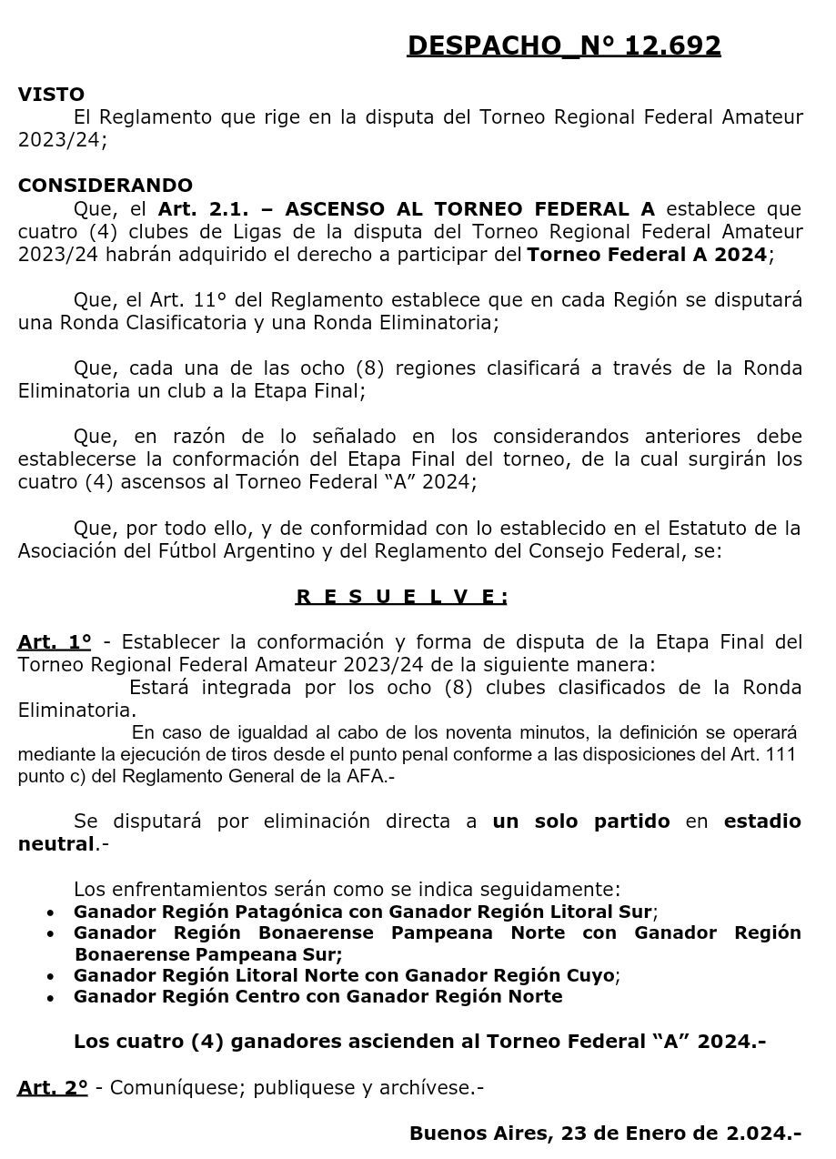 🖲 Comunicado oficial 🖲