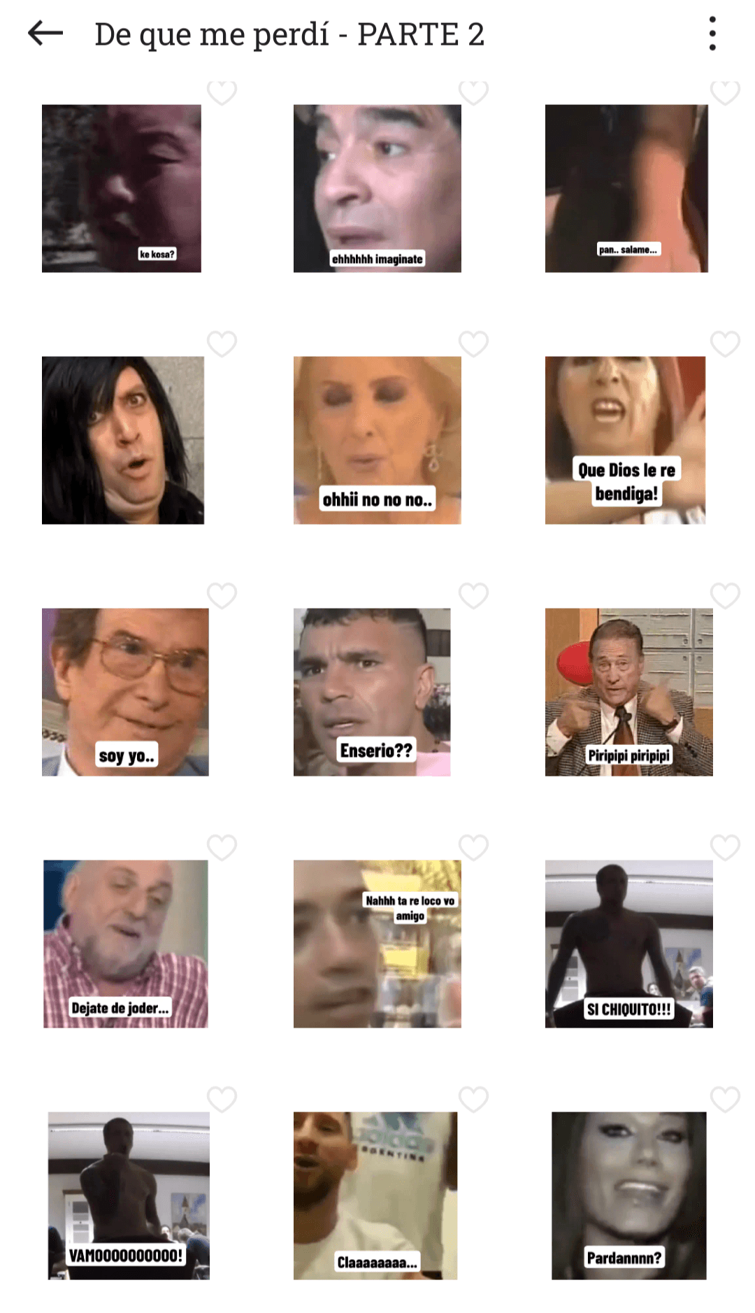 Parte 2 de STICKERS