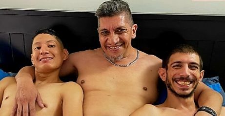 Agosto se armó el trio
