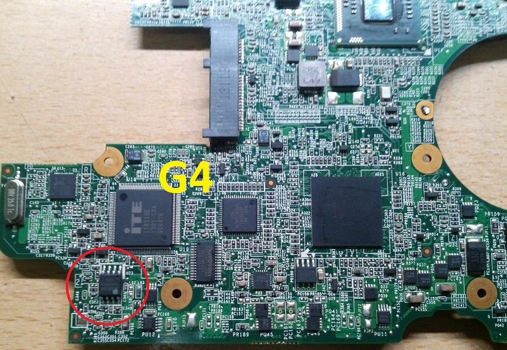 bios netbook g4