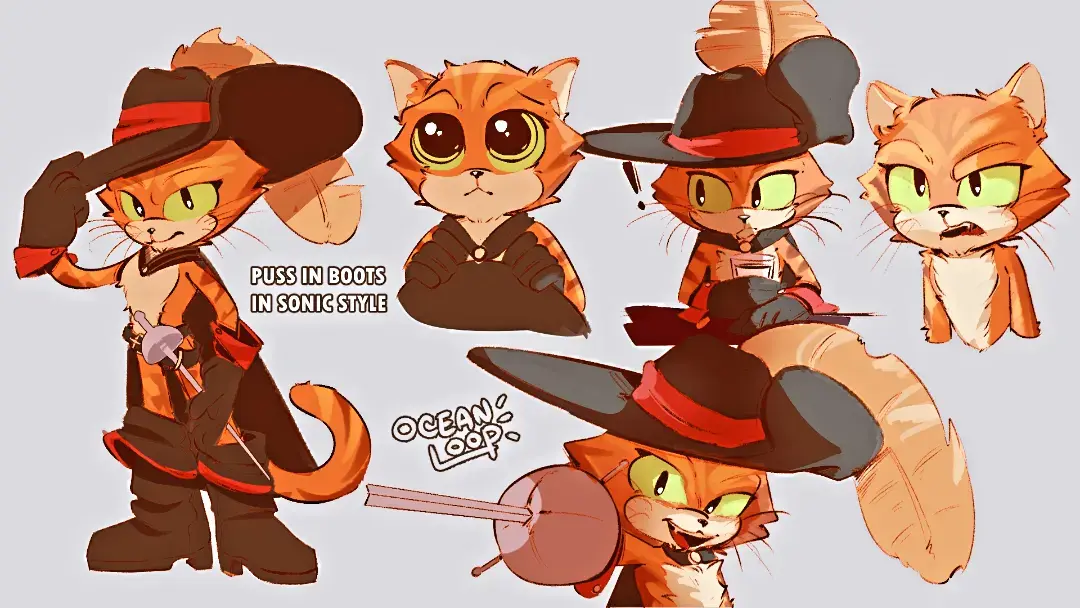 Gato con Botas, Sonic's version