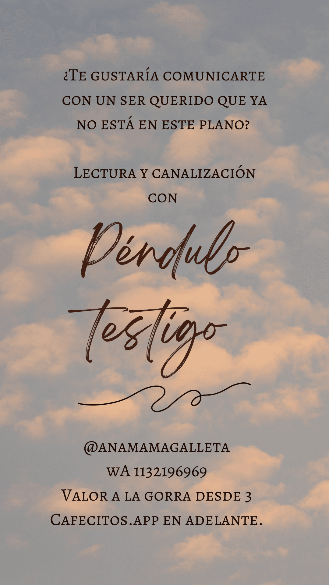 Péndulo testigo para hablar con tus seres queridos