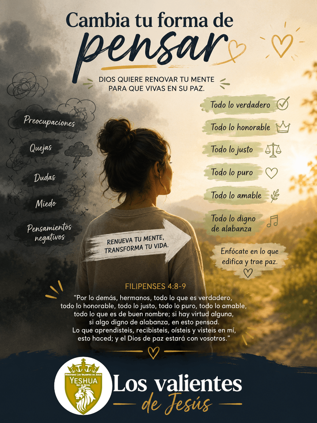 Cambio de pensamientos