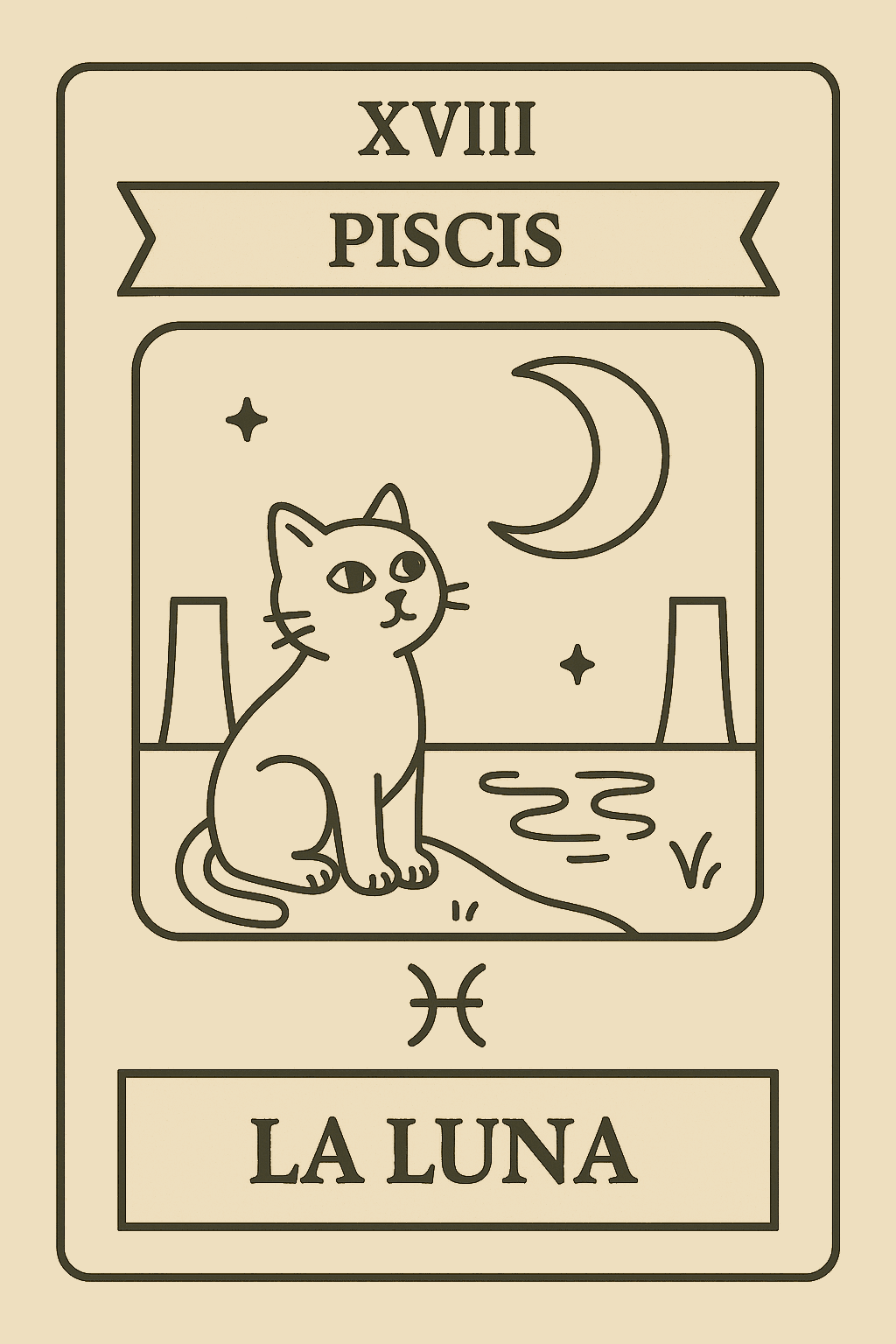 Piscis - La Luna