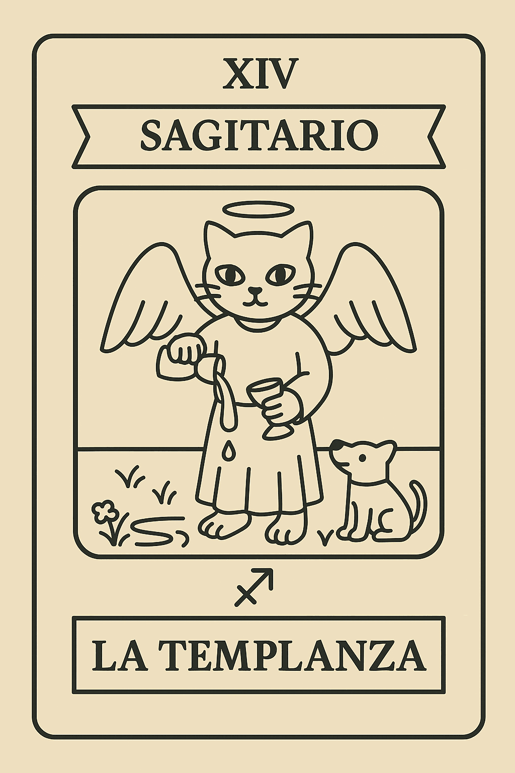 Sagitario - La templanza