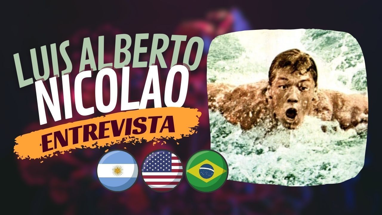 Luis Nicolao, el nadador argentino "campeón" olímpico sin medalla