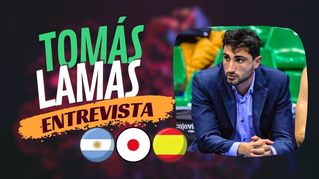 Tomás Lamas hace su camino como entrenador de básquet por el mundo
