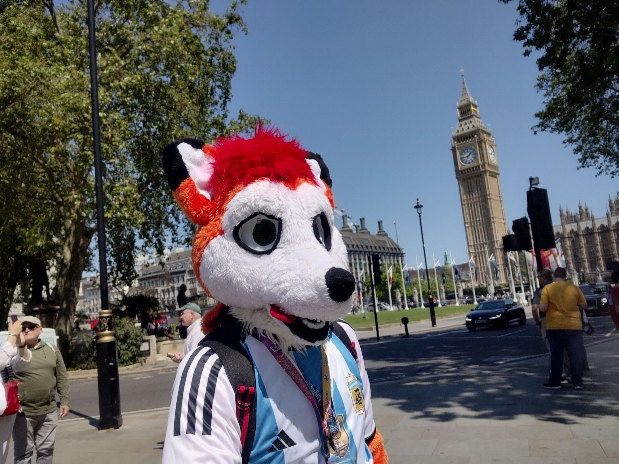 Leo el Zorrito Viajero 2023 -  Parte 31: Un zorro en Westminster